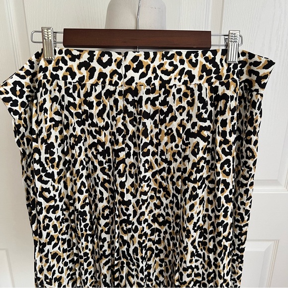 NWT J. Crew Leopard Print Skirt Womens Sz 18 - Picture 6 of 15